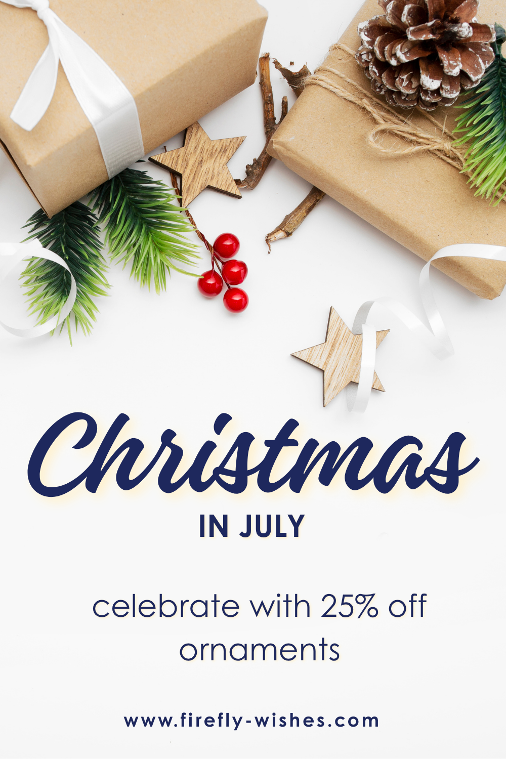 Celebrate Christmas in July with Us!