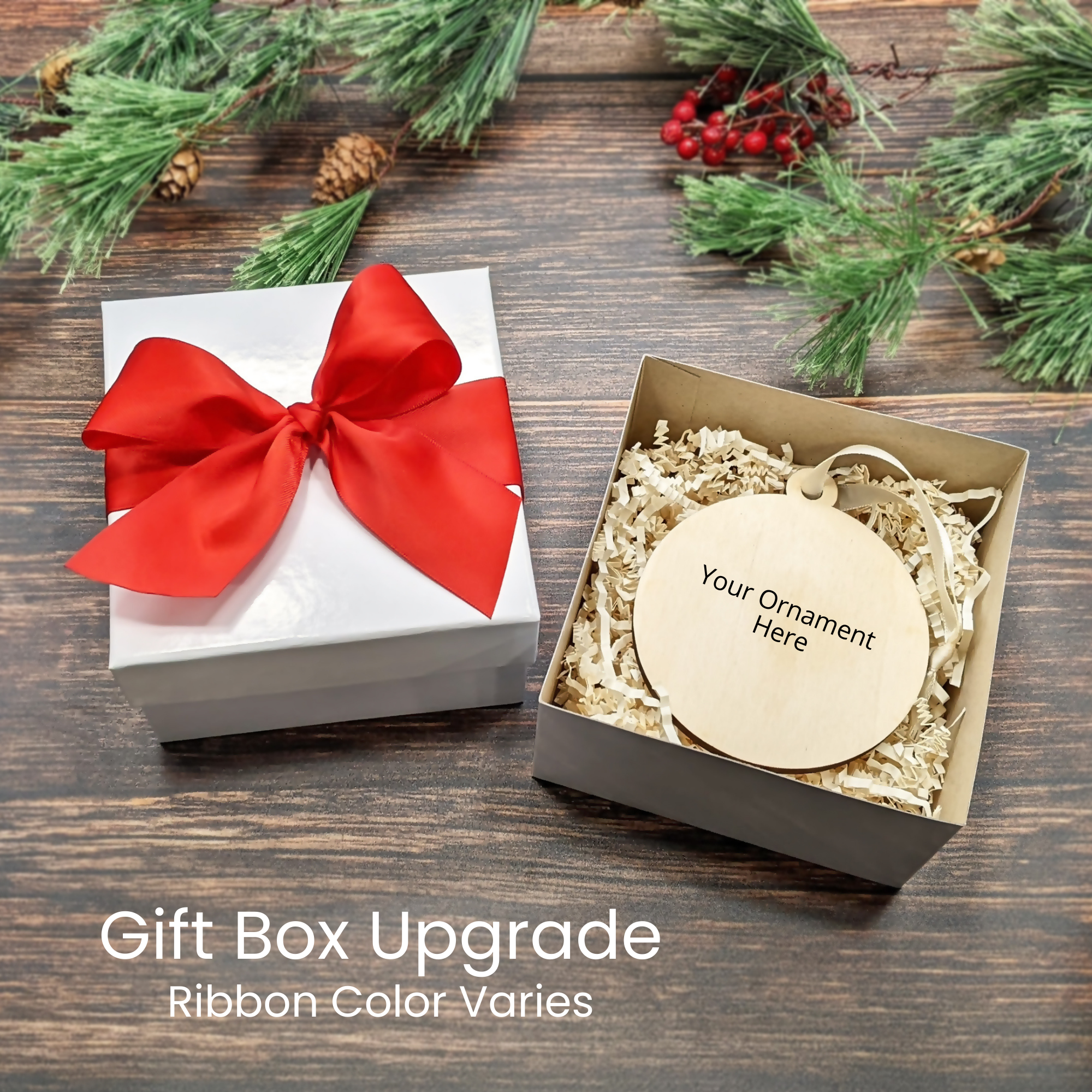 Come Holy Spirit Confirmation Wood Christmas Ornament