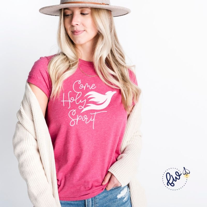 Come Holy Spirit Confirmation T-Shirt - Firefly Wishes