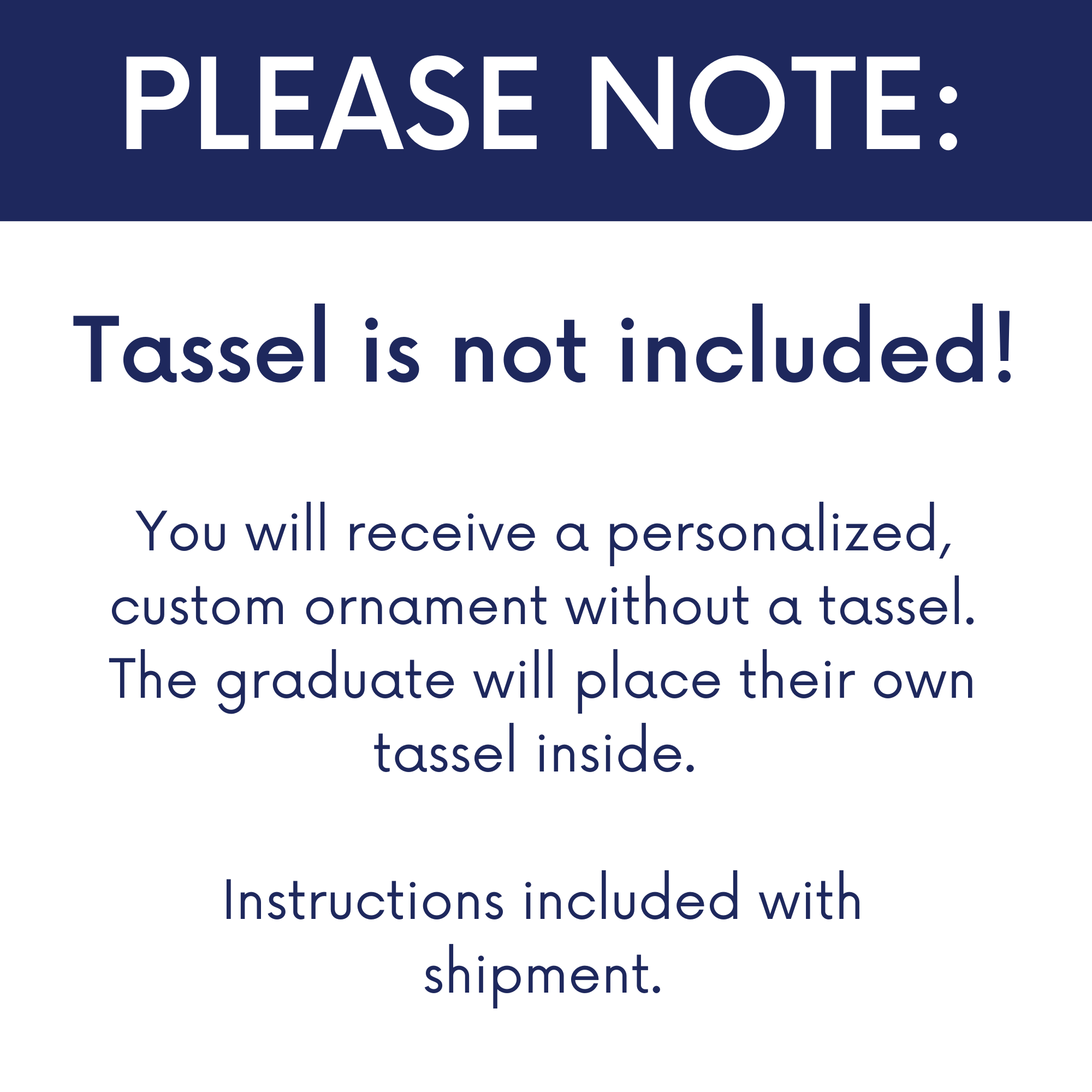 Graduation Tassel Ornament – Personalized Keepsake for Class of 2025