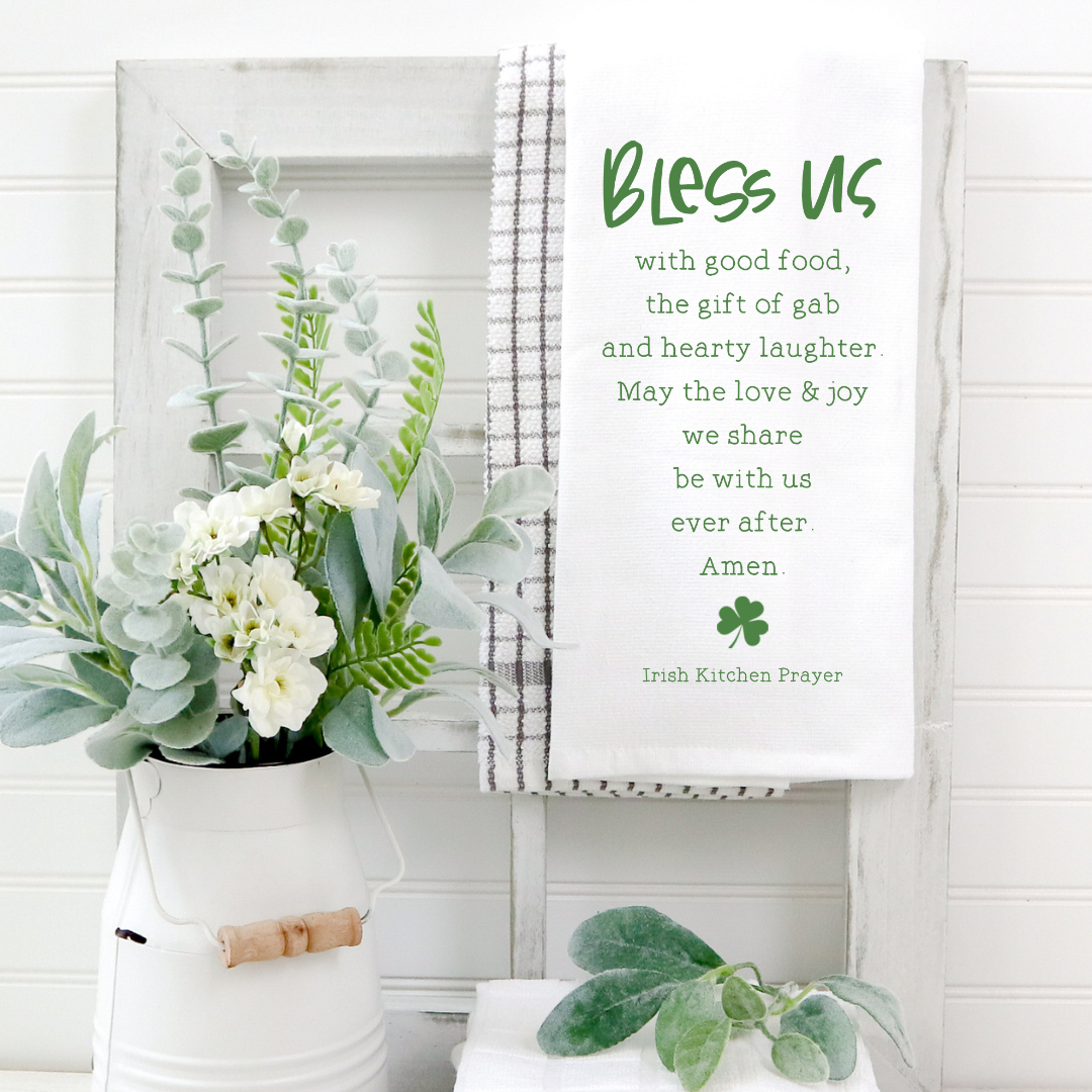 Irish Kitchen Prayer Kitchen Towel