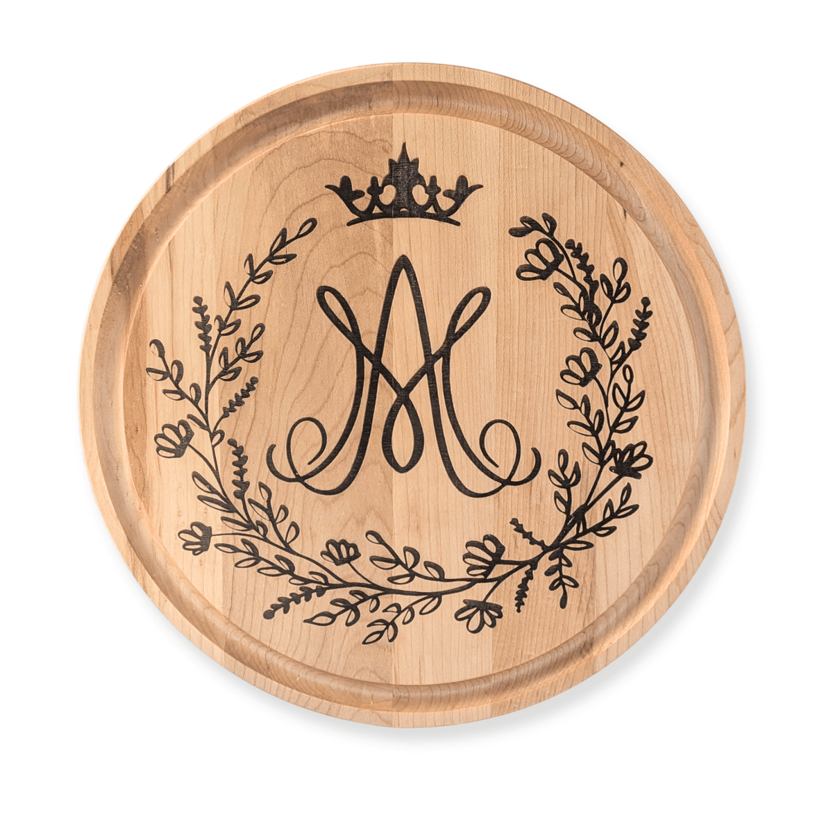 Auspice Maria Cutting Board — Virgin Mary Monogram - Firefly Wishes