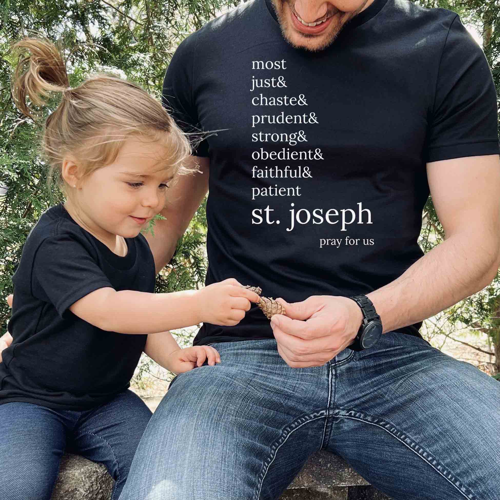St. Joseph Catholic Saint T-Shirt - Firefly Wishes