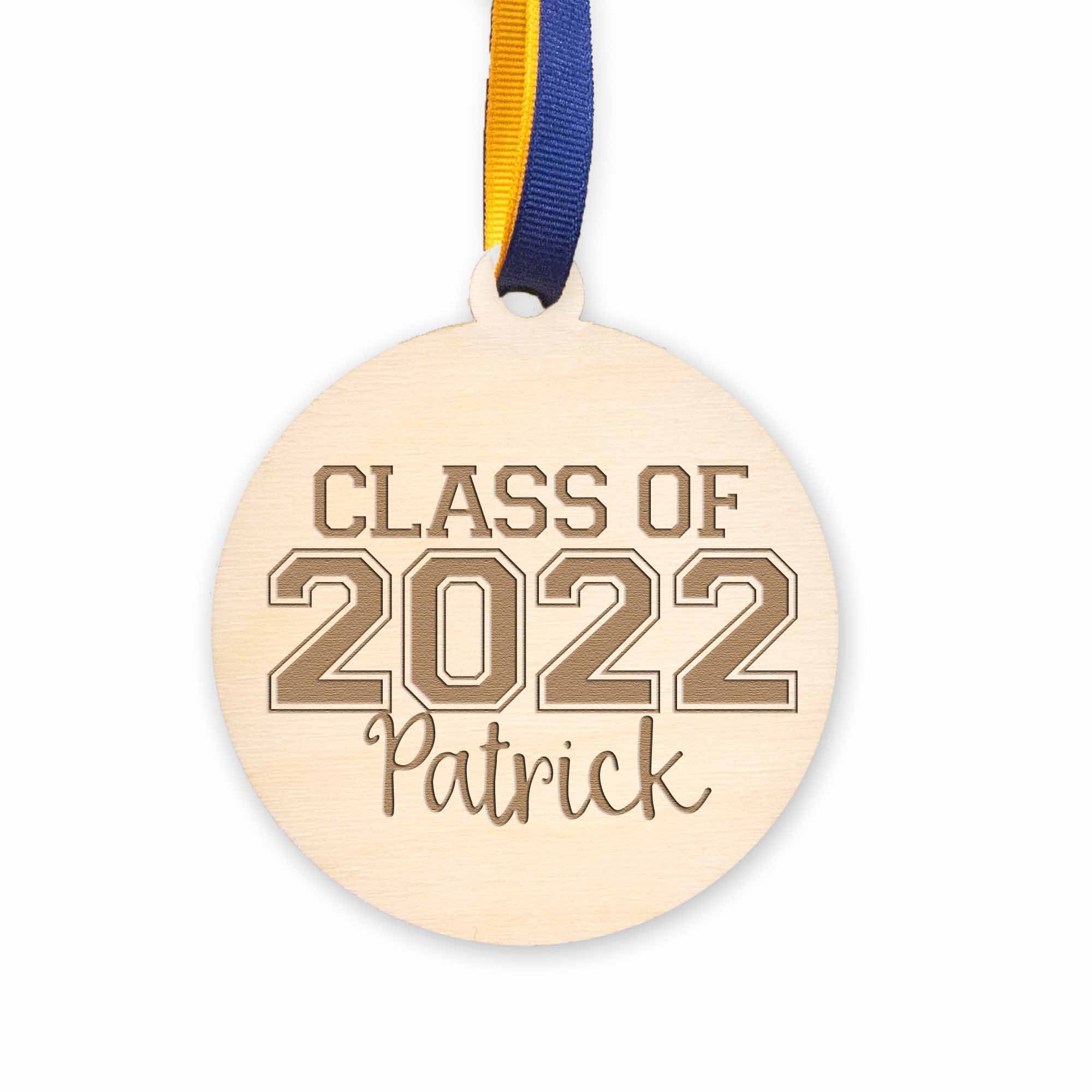 Graduation Class of 2023 Wood Christmas Ornament