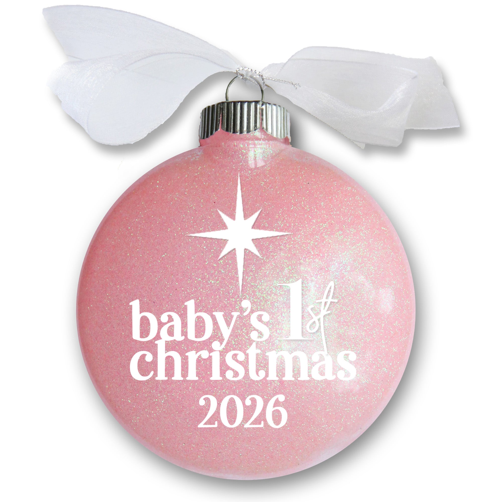 Baby's 1st Christmas Ornament 2026 – Baby's First Christmas Gift