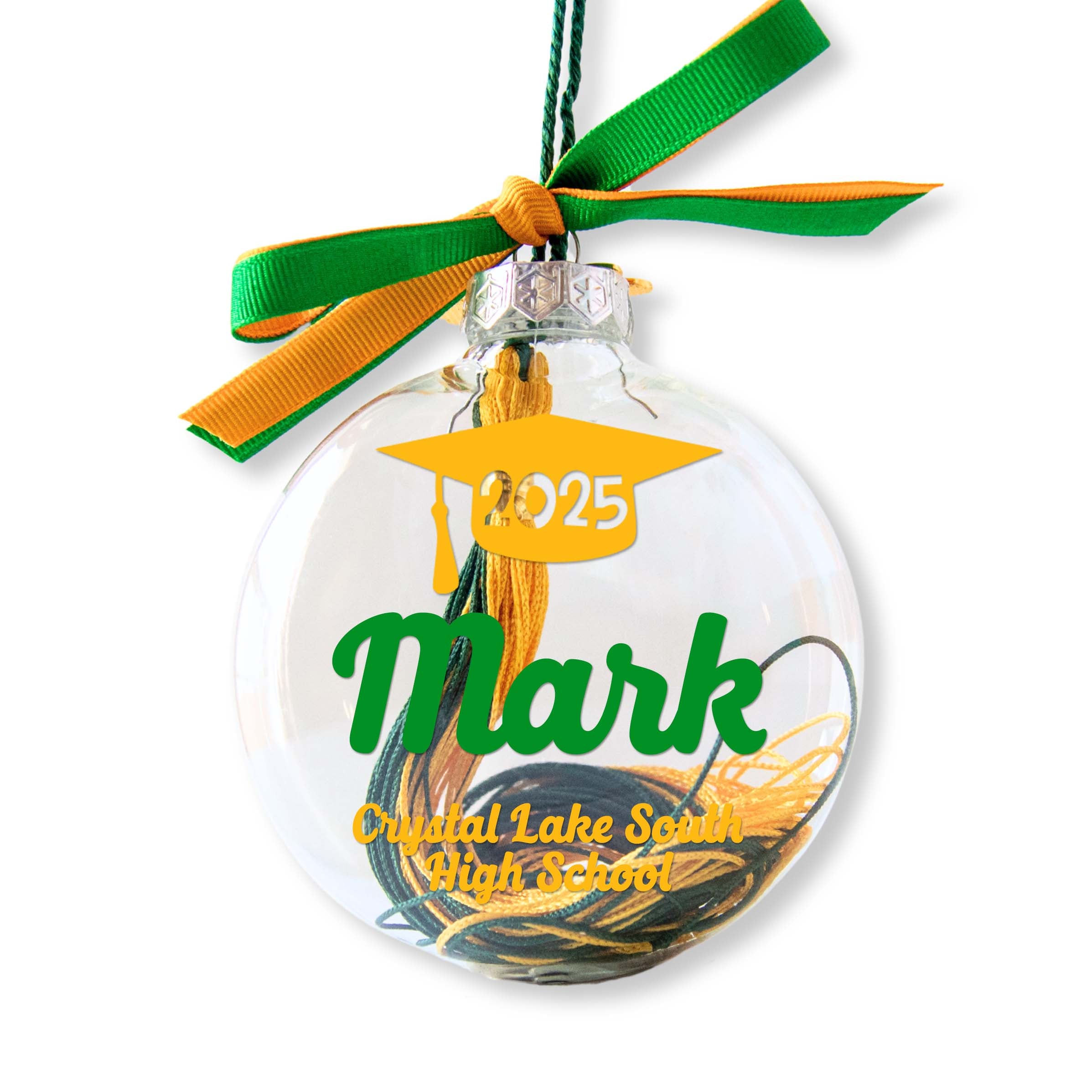 Graduation Tassel Ornament – Personalized Keepsake for Class of 2025