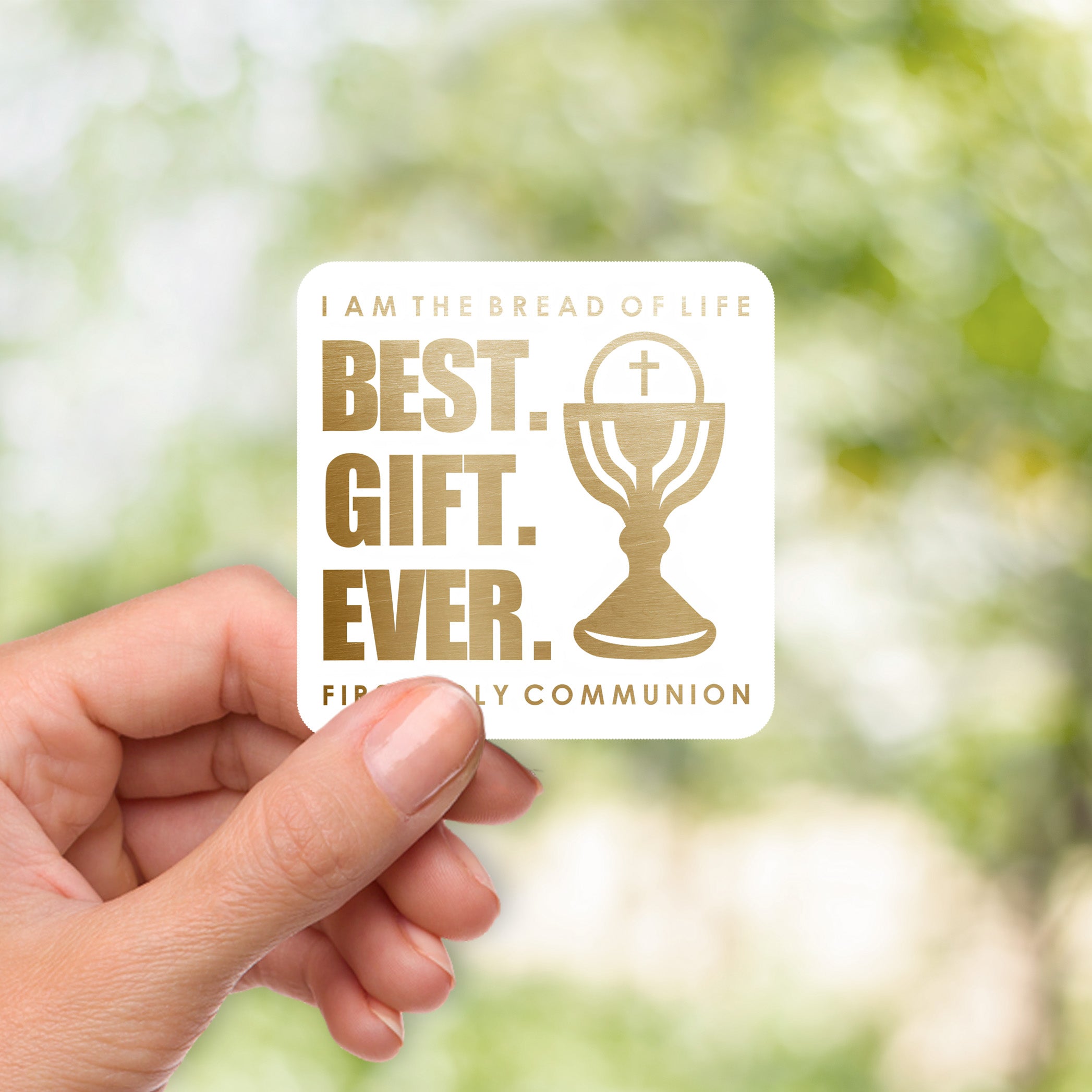 First Communion Sticker - Best Gift Ever