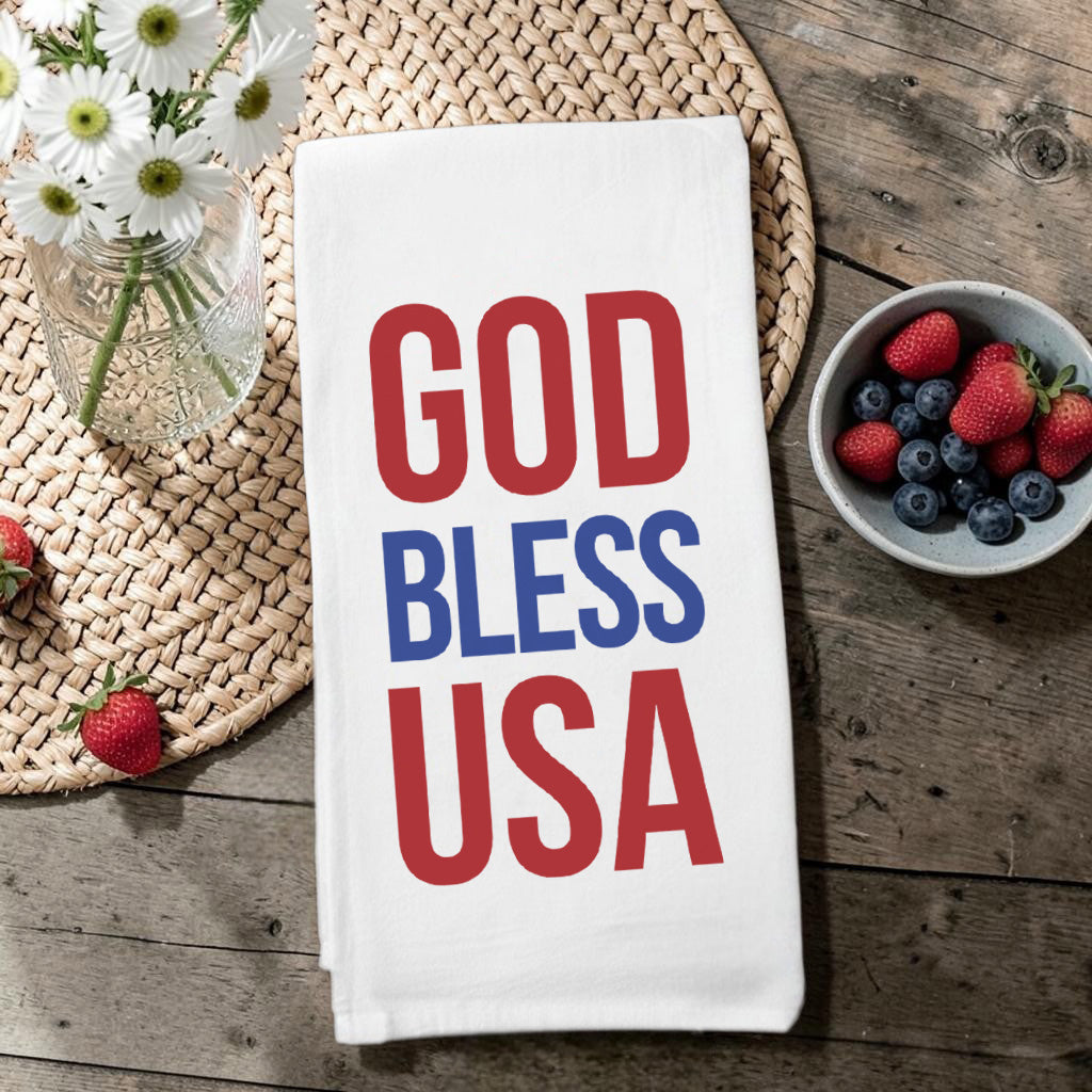 God Bless USA Kitchen Towel