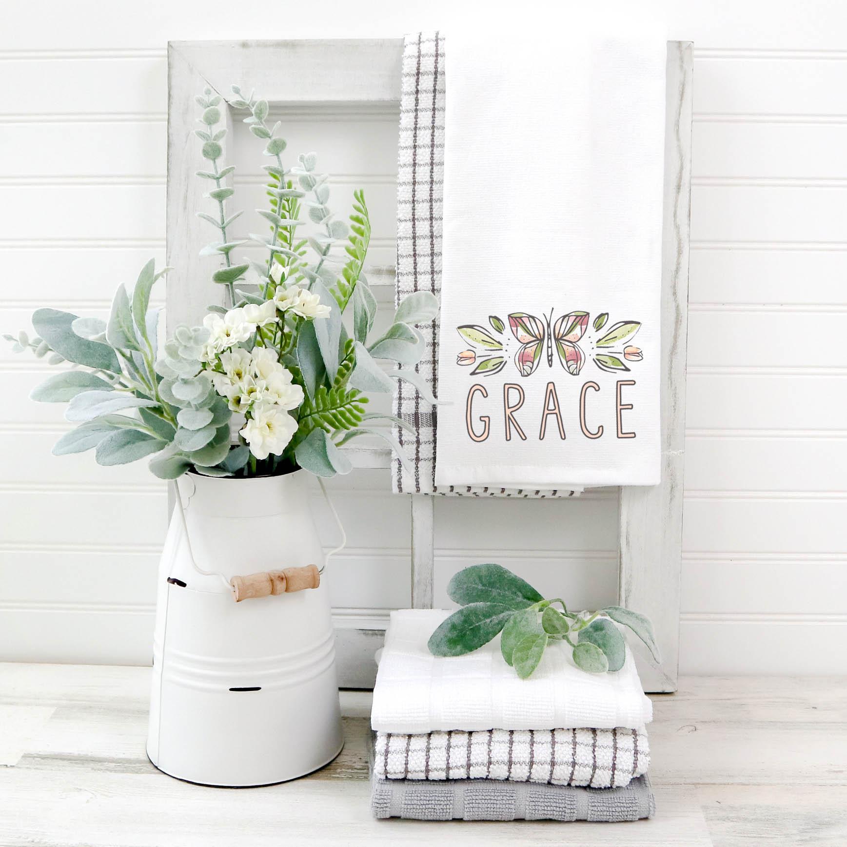 Grace Kitchen Towel – Christian Gift for Women & Home - Firefly Wishes