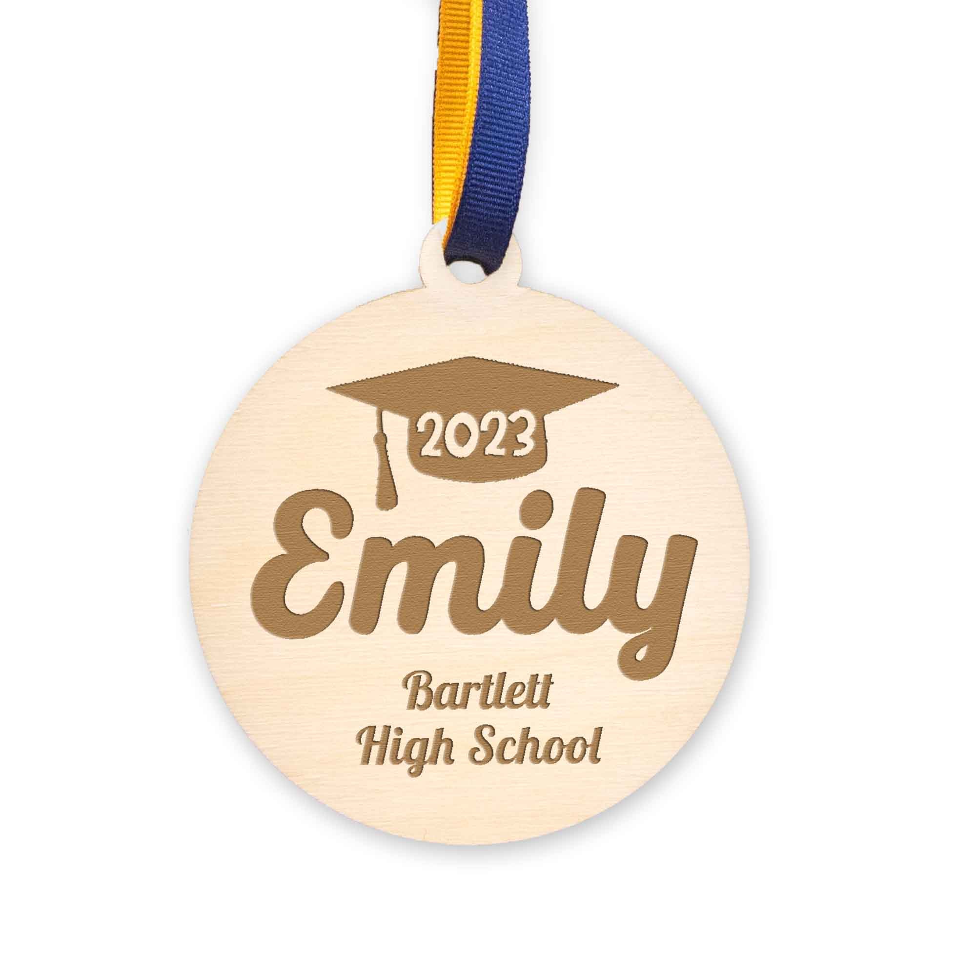 Graduation Wood Christmas Ornament