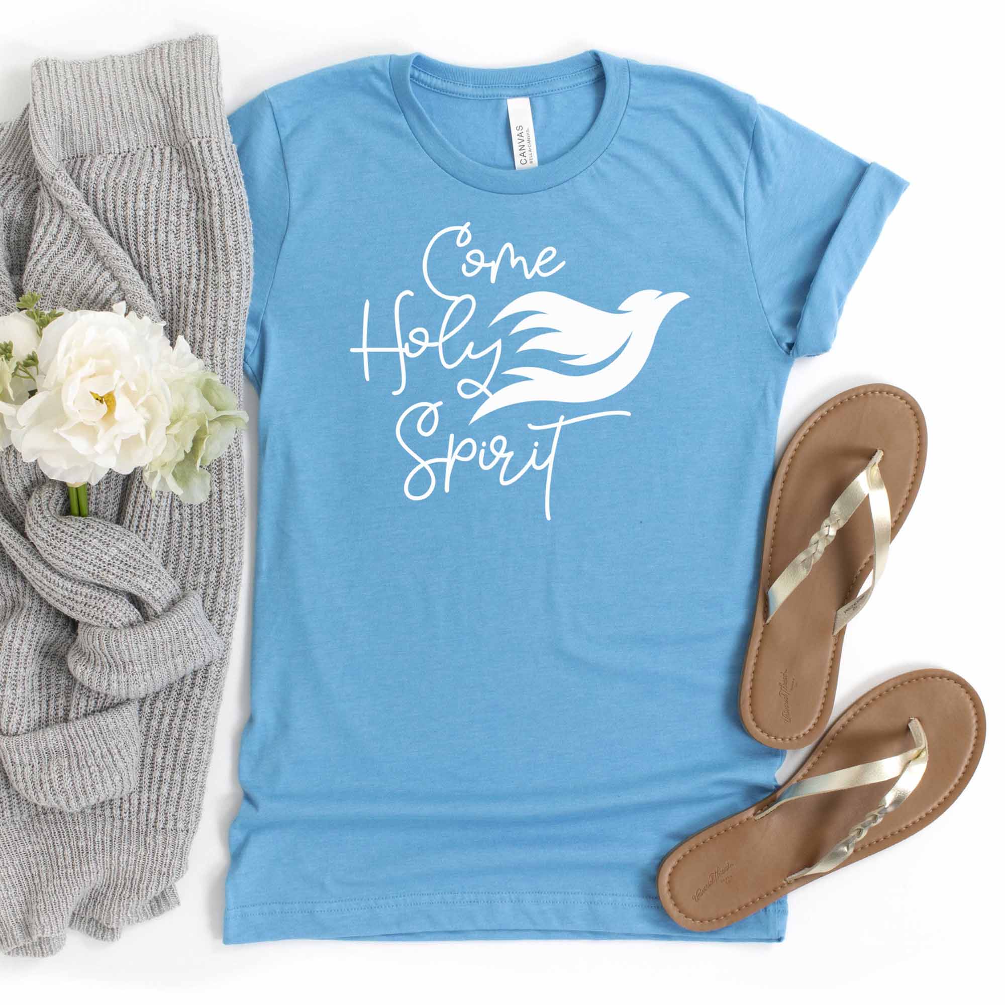 Come Holy Spirit Confirmation T-Shirt - Firefly Wishes