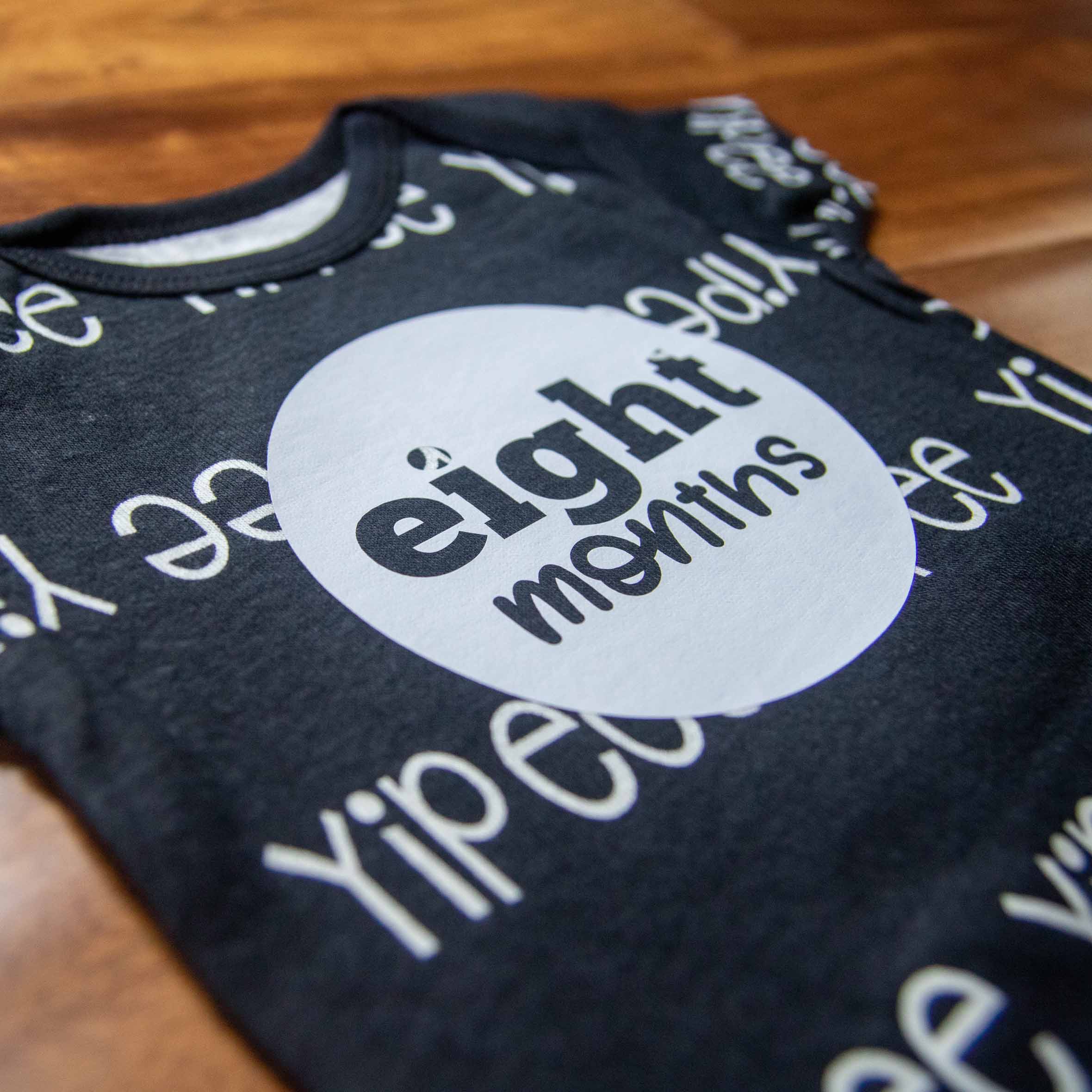 Baby Boy Monthly Photo Onesies - Set of 12: Badger Adventure - Firefly Wishes