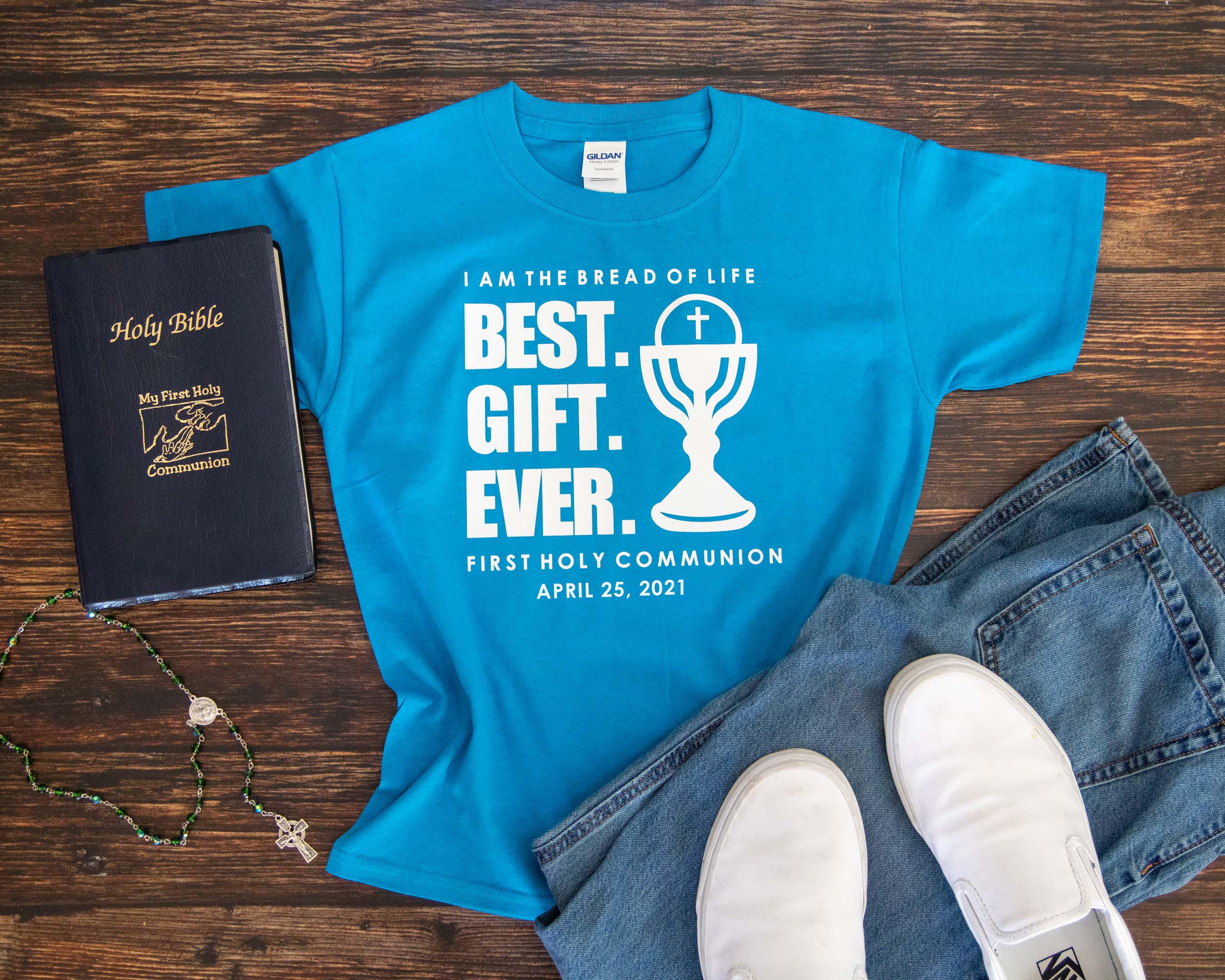 First Communion T-Shirt for Boys
