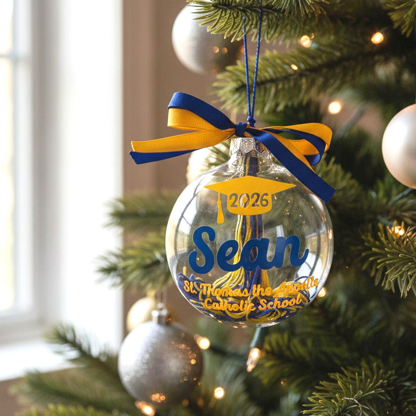 Personalized Graduation Tassel Ornament – Custom Keepsake for Every Graduate