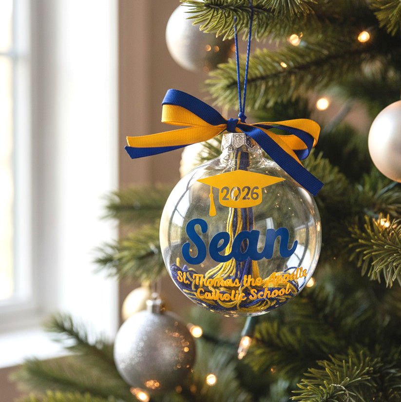 Personalized Graduation Tassel Ornament – Custom Keepsake for Every Graduate - Firefly Wishes