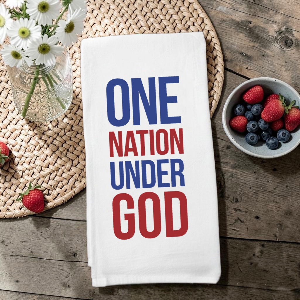 One Nation Under God Kitchen Towel