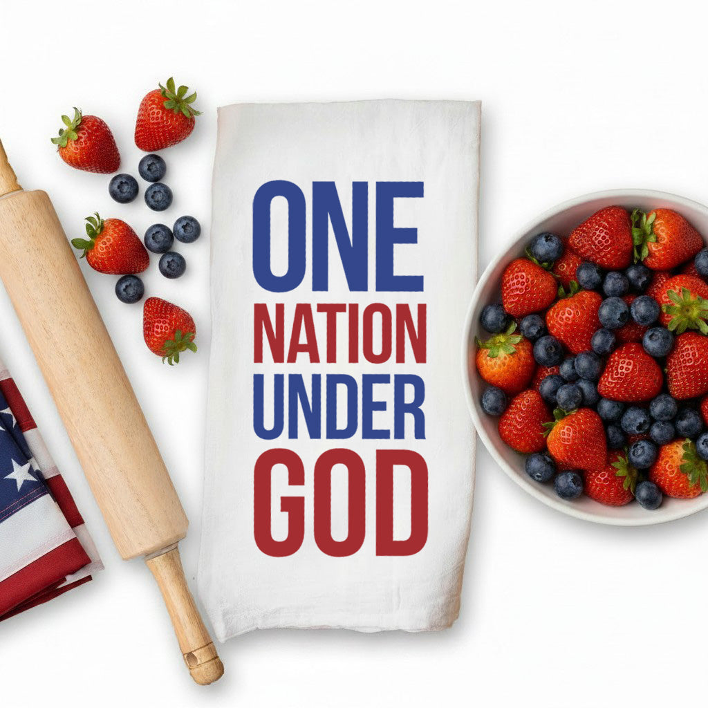 One Nation Under God Kitchen Towel