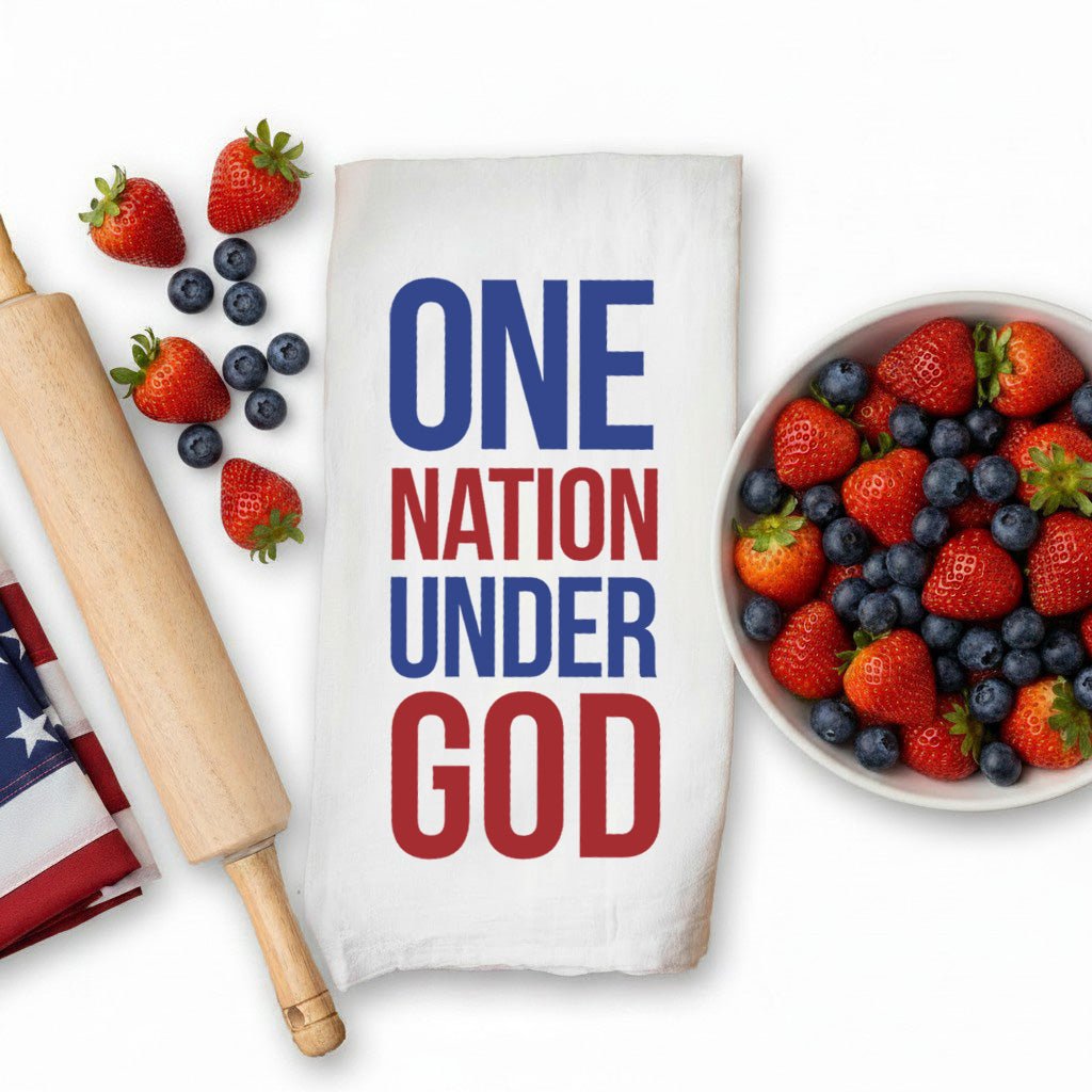 One Nation Under God Kitchen Towel - Firefly Wishes