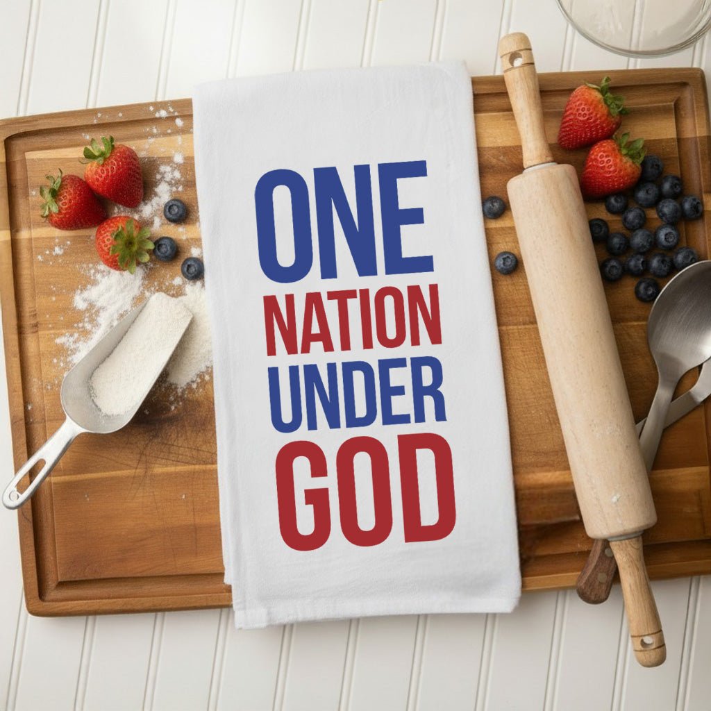 One Nation Under God Kitchen Towel - Firefly Wishes
