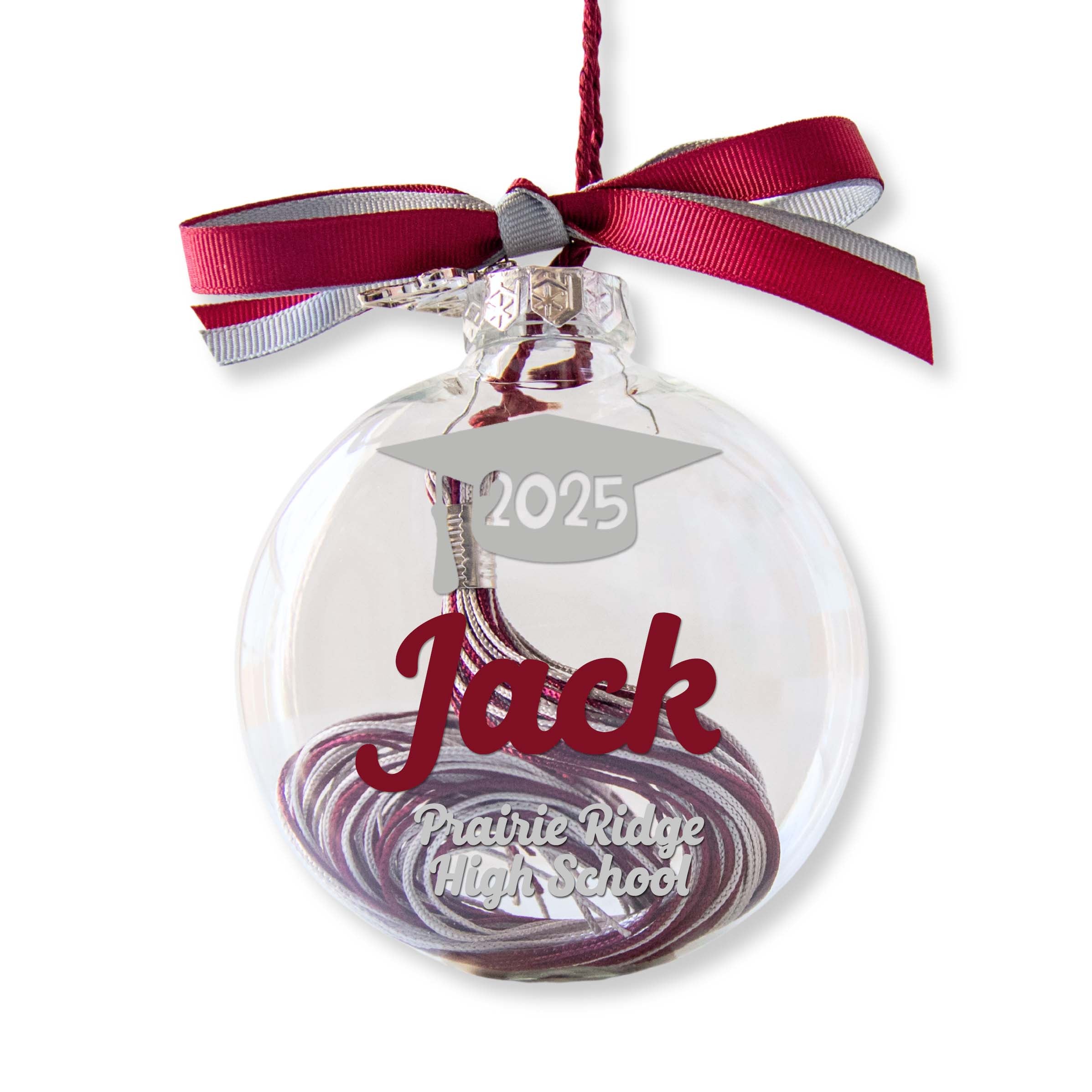 Graduation Tassel Ornament – Personalized Keepsake for Class of 2025