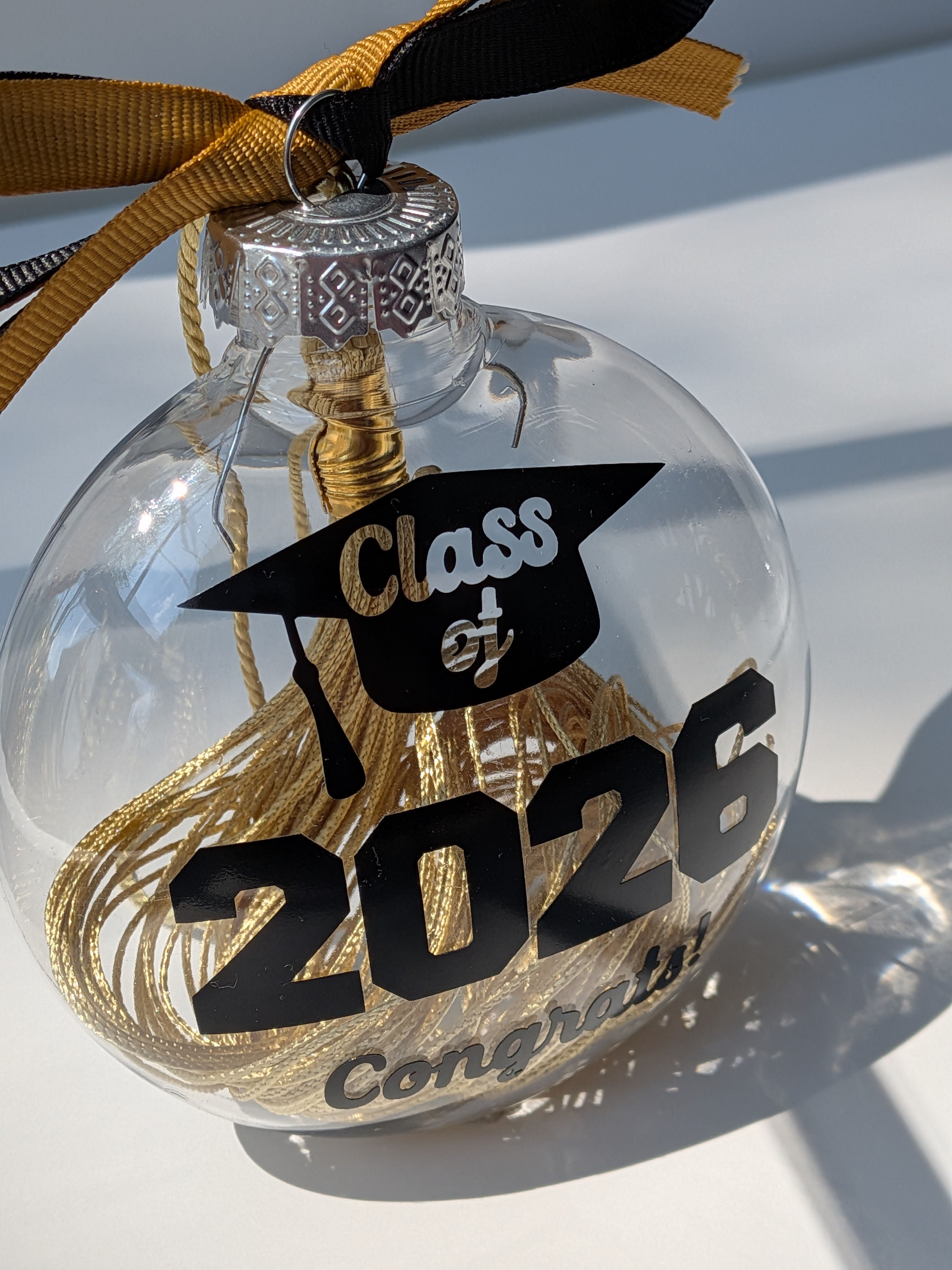 Graduation Tassel Ornament – Class of 2026 Keepsake Gift