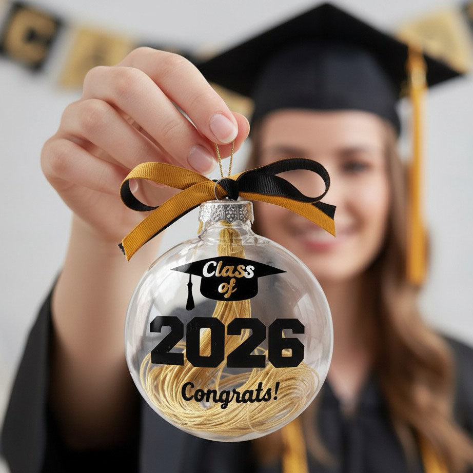 Graduation Tassel Ornament – Class of 2026 Keepsake Gift