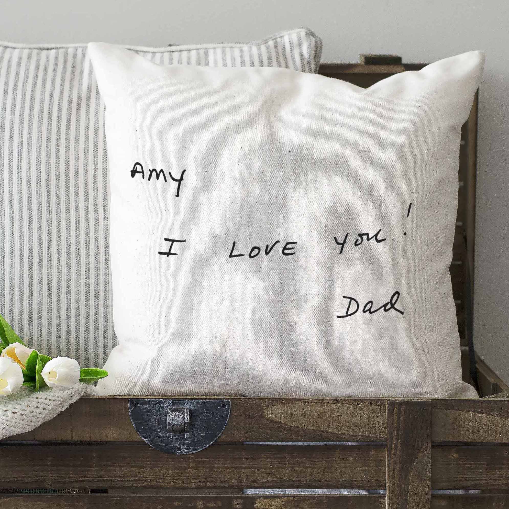 Custom Remembrance Pillow Cover - Firefly Wishes