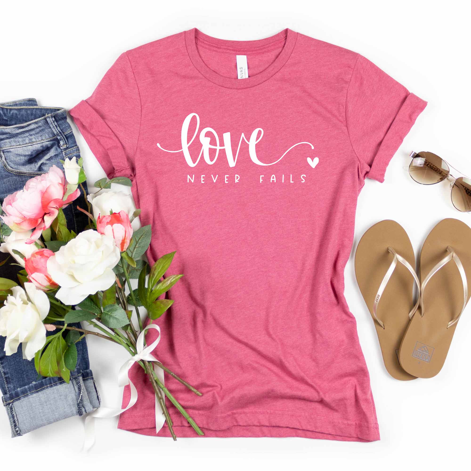 Love Never Fails T-Shirt