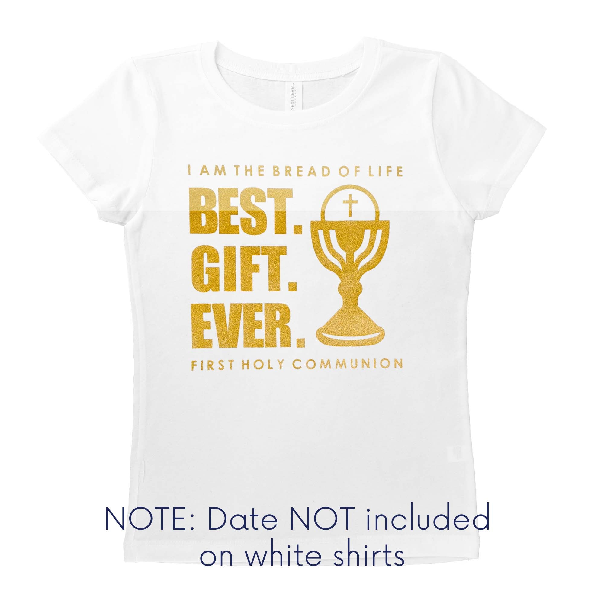 First Communion T-Shirt for Girls