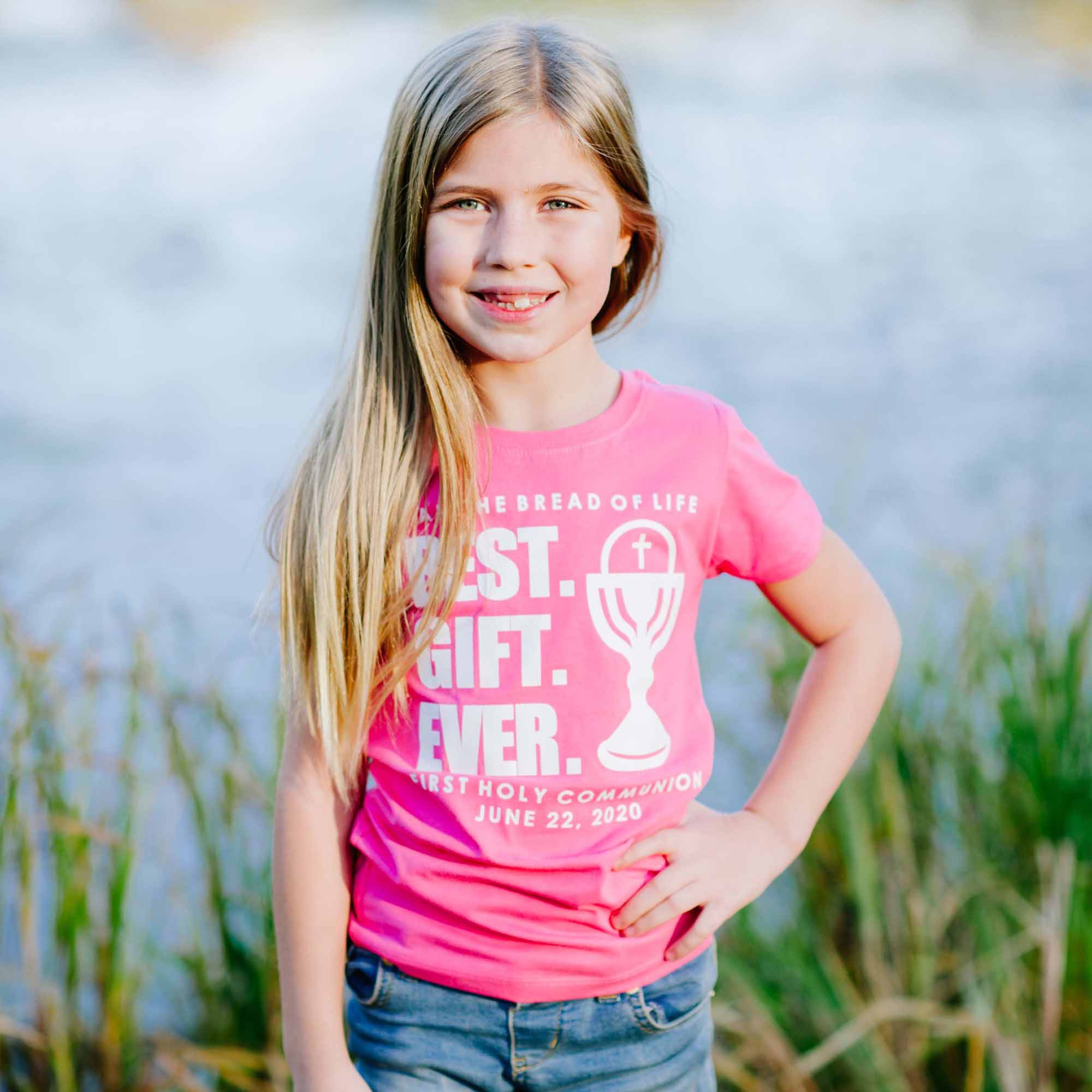 First Communion T-Shirt for Girls