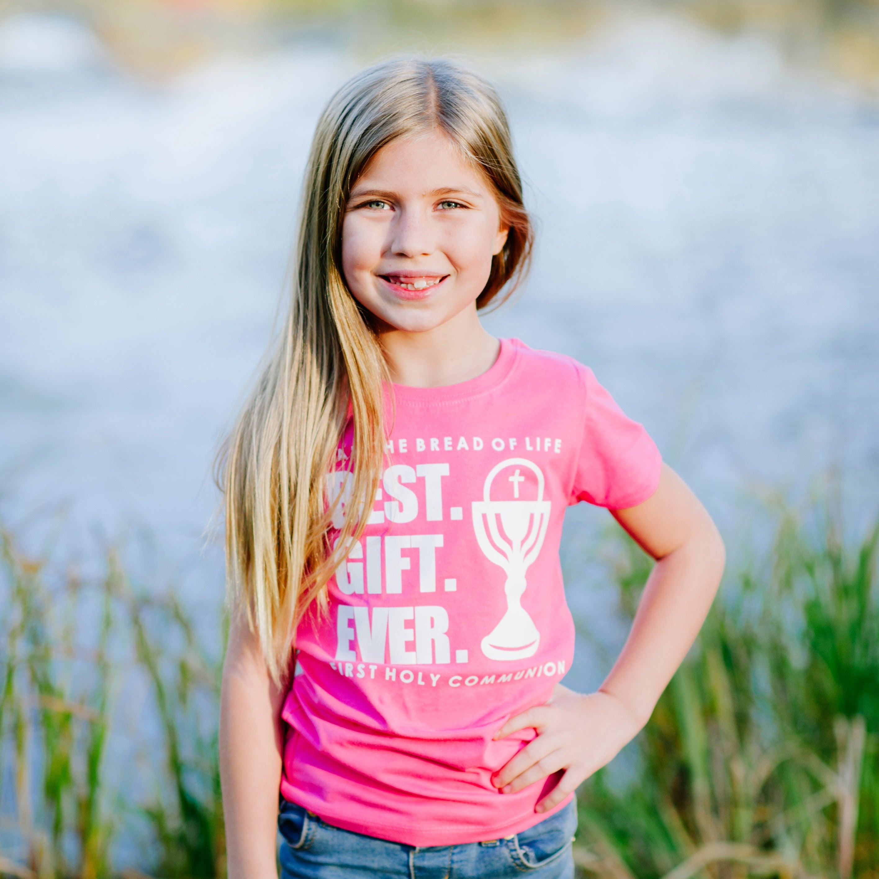 First Communion T-Shirt for Girls