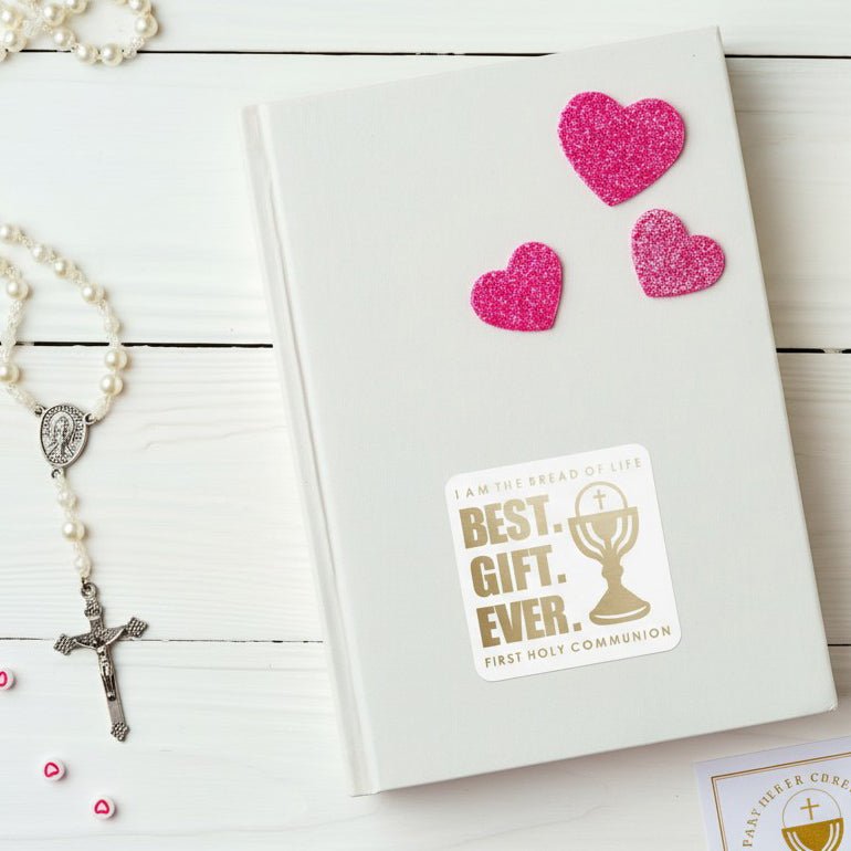 First Communion Sticker - Best Gift Ever - Firefly Wishes