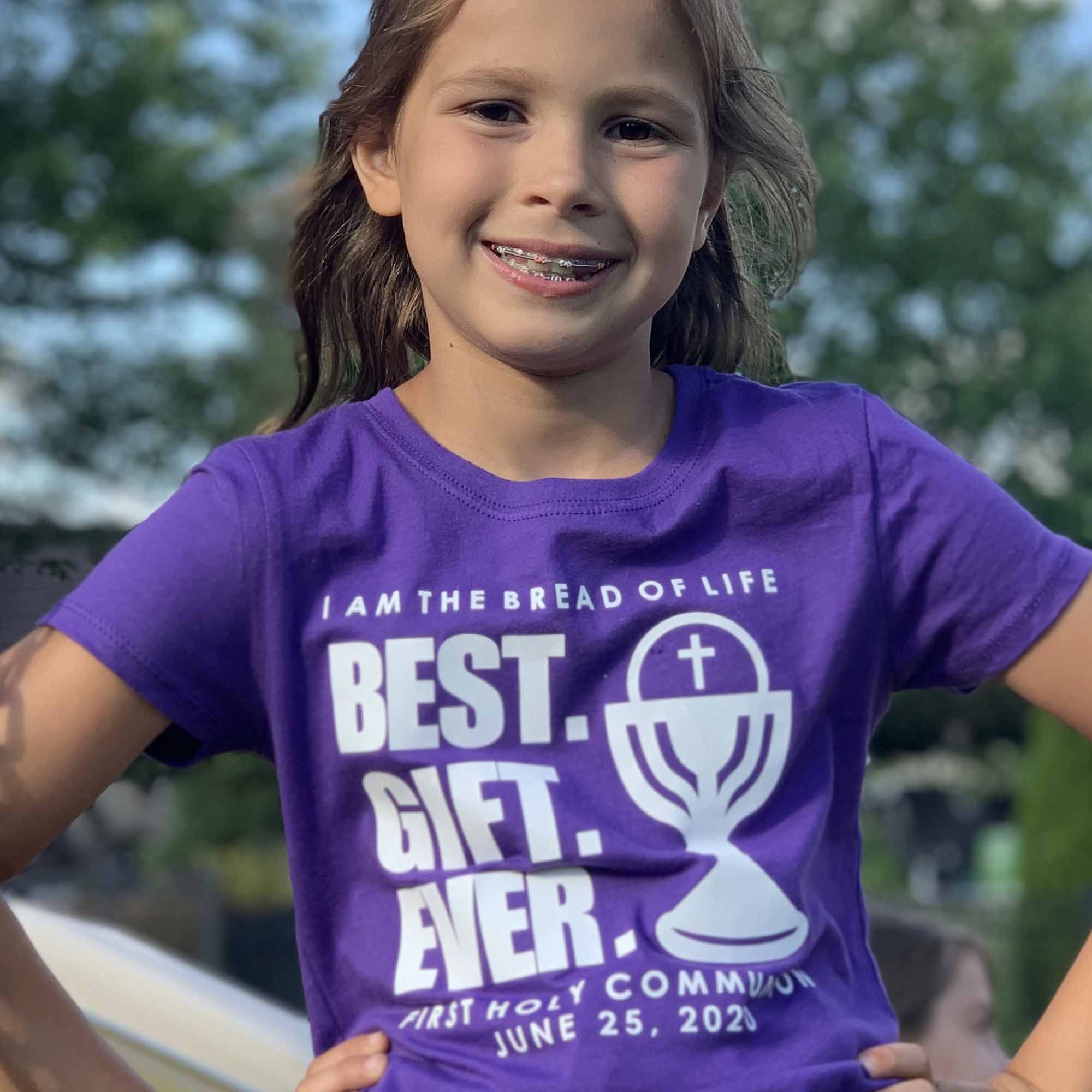 First Communion T-Shirt for Girls