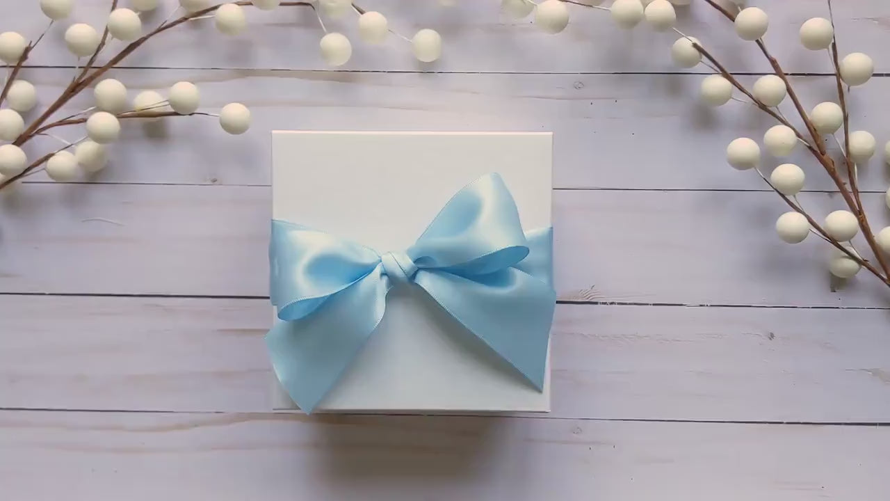Baby Boy Birth Stats Ornament - Personalized Baby’s First Christmas Gift - Custom New Baby First Holiday Gift
