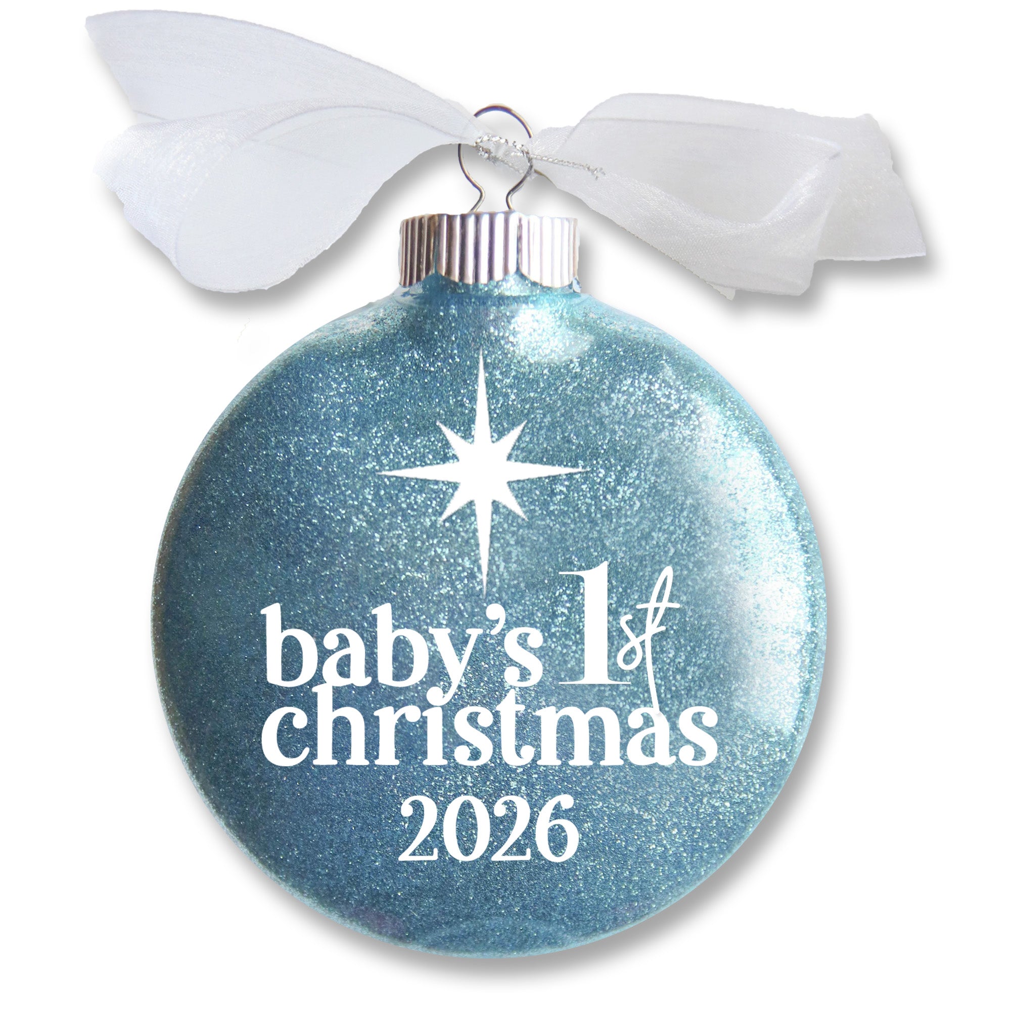 Baby's 1st Christmas Ornament 2026 – Baby's First Christmas Gift