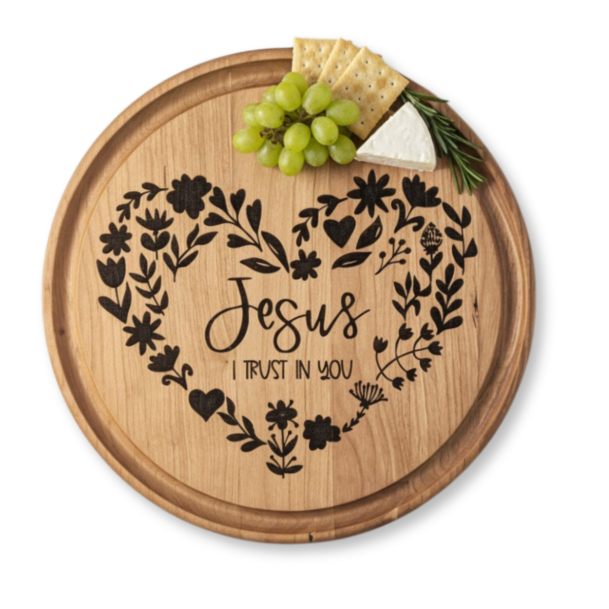 Divine Mercy Cutting Board — Jesus I Trust in You