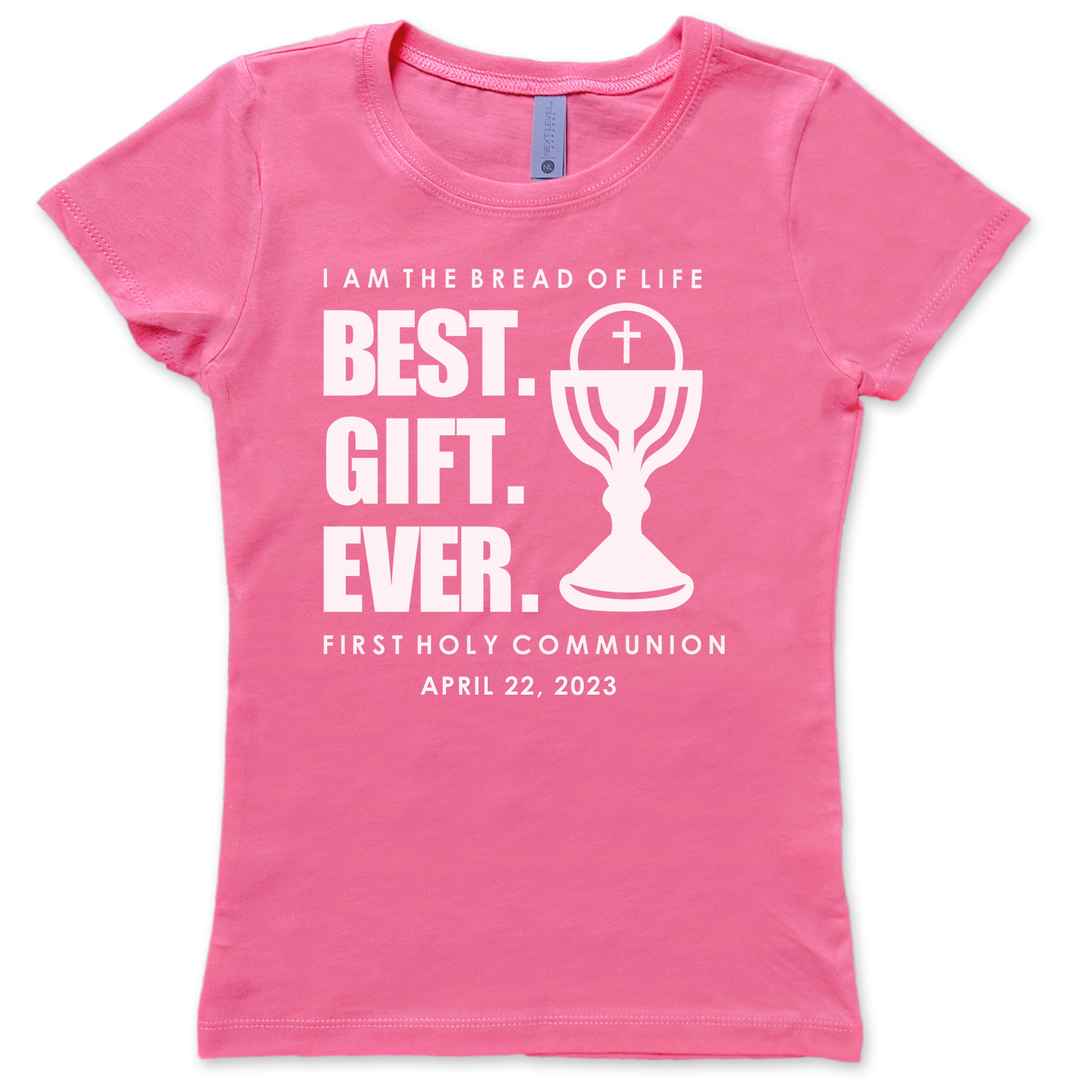 First Communion T-Shirt for Girls