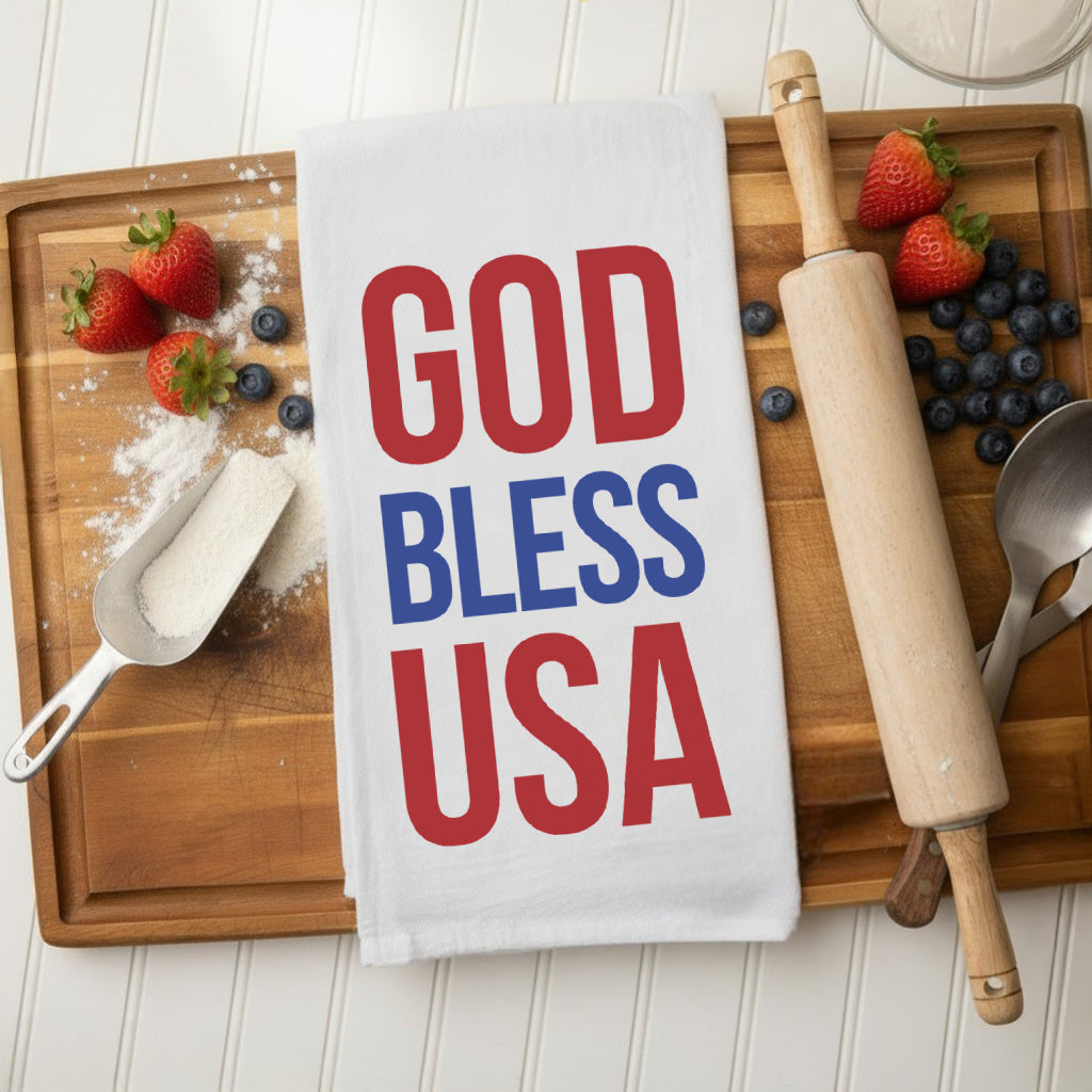 God Bless USA Kitchen Towel