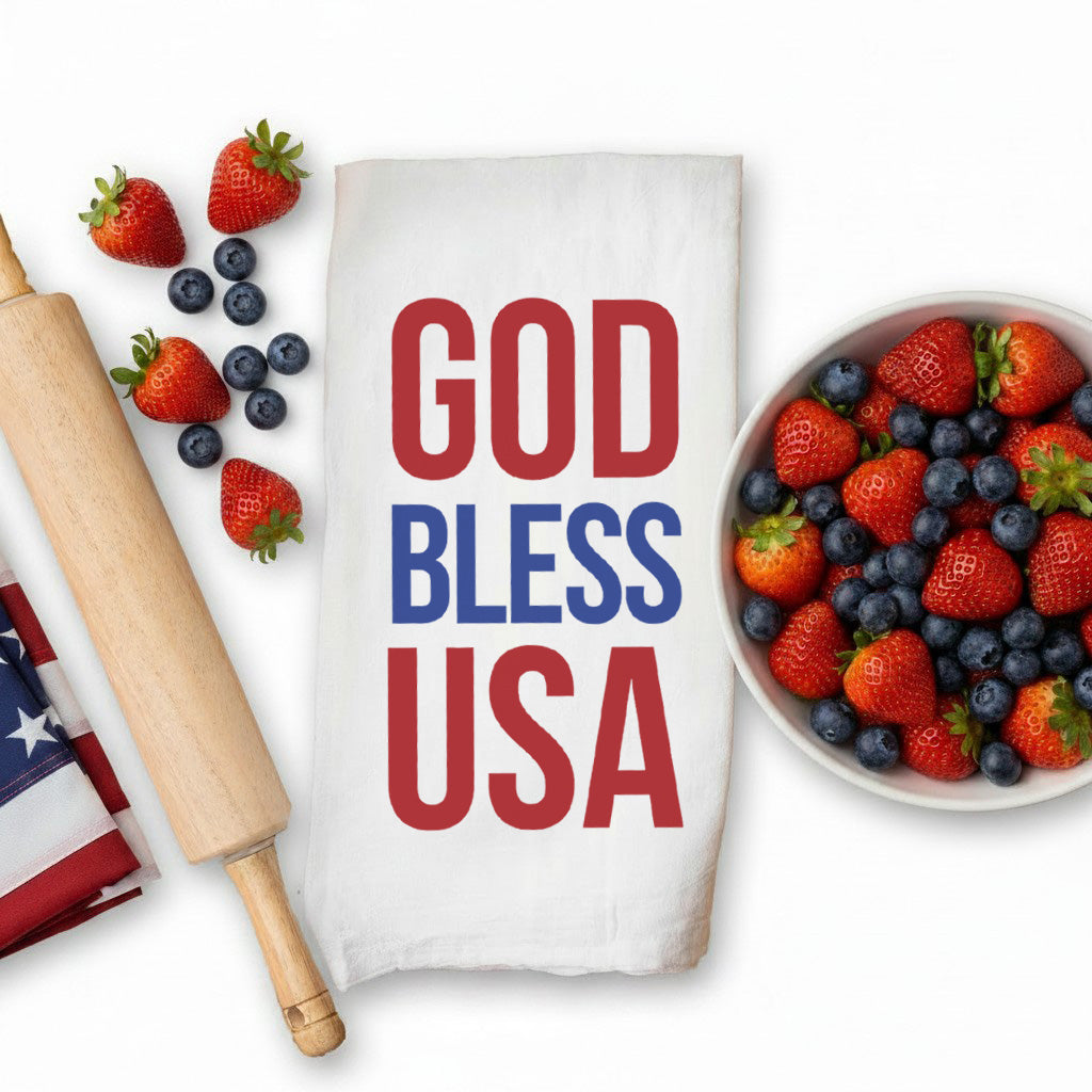 God Bless USA Kitchen Towel
