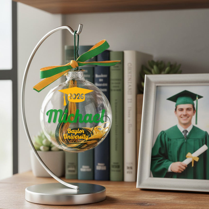 Personalized Graduation Tassel Ornament – Custom Keepsake for Every Graduate