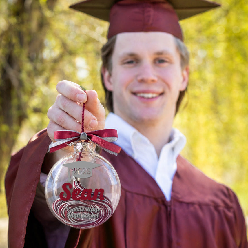 Personalized Graduation Tassel Ornament – Custom Keepsake for Every Graduate