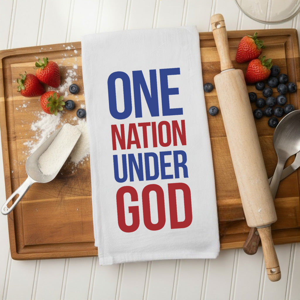 One Nation Under God Kitchen Towel