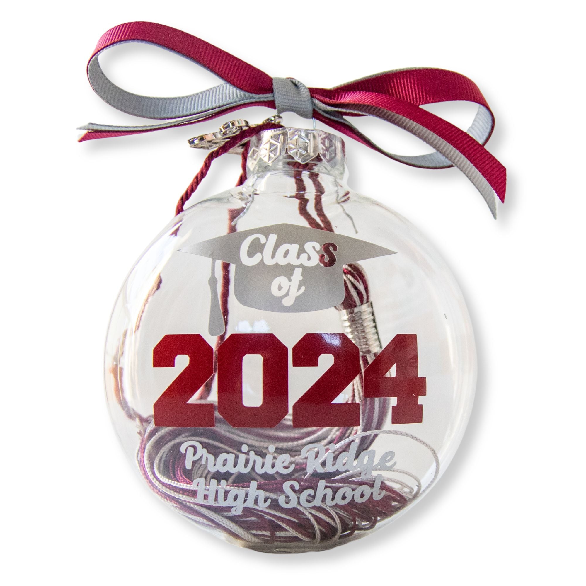 Prairie Ridge HS 2024 Graduation Tassel Ornament