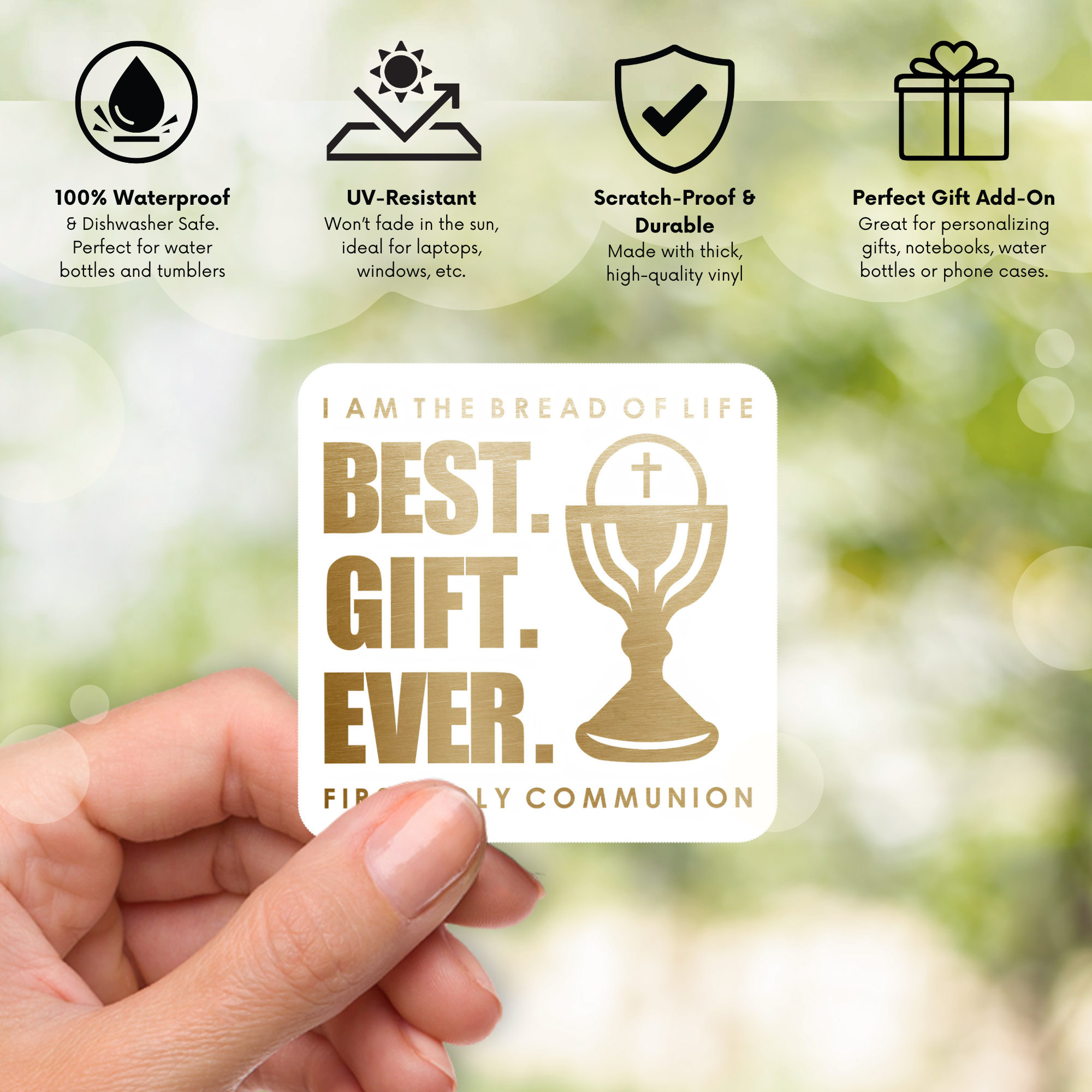 First Communion Sticker - Best Gift Ever