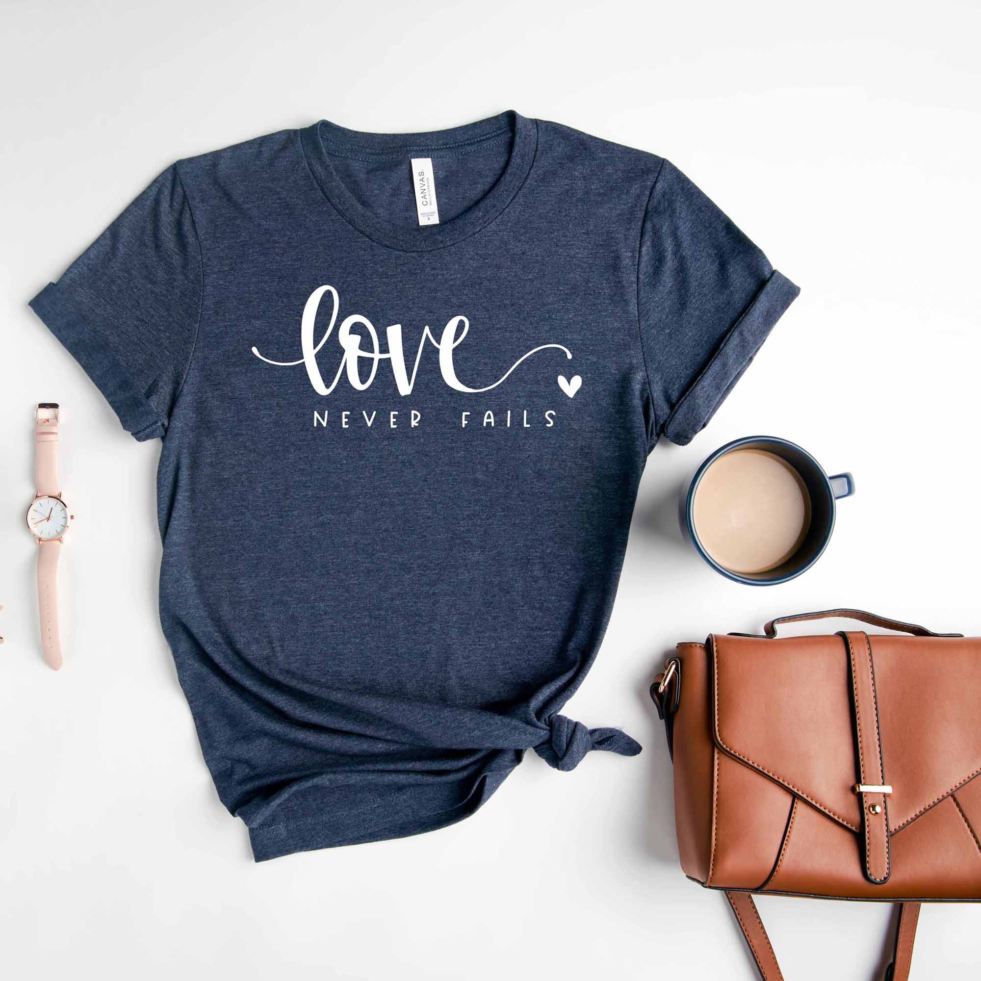 Love Never Fails T-Shirt